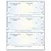 CheckSimple Laser Business Checks, High Security, 3/Page - Compatible with QuickBooks & Quicken (100 Qty) - Custom
