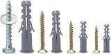 Lemiyoo 188 Pcs Screws And Wall Plugs Set Heavy Duty Mix M5 6 8 10 Anchors view 8