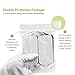 AUVON TENS Unit Pads 2X4 24-Pack, 2nd Gen Latex-Free Rectangular Replacement Pads Electrode Patches with Upgraded Self-Stick Performance for Electrotherapy