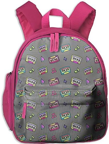 TravelMaster Old Fashion Music Record Tape Kid's Backpacks School Bag Children's School Backpacks