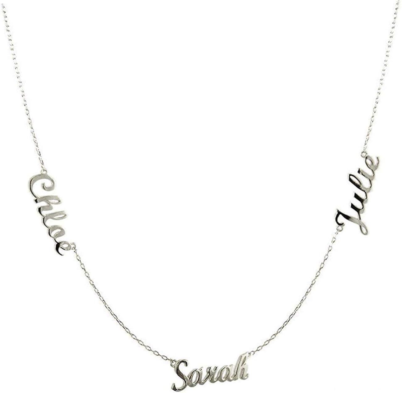 Personalized 925 Sterling Silver Name 