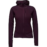 Black Diamond Equipment Women's Coefficient Lt Hybrid Hoody - BlackBerry - Extra Large