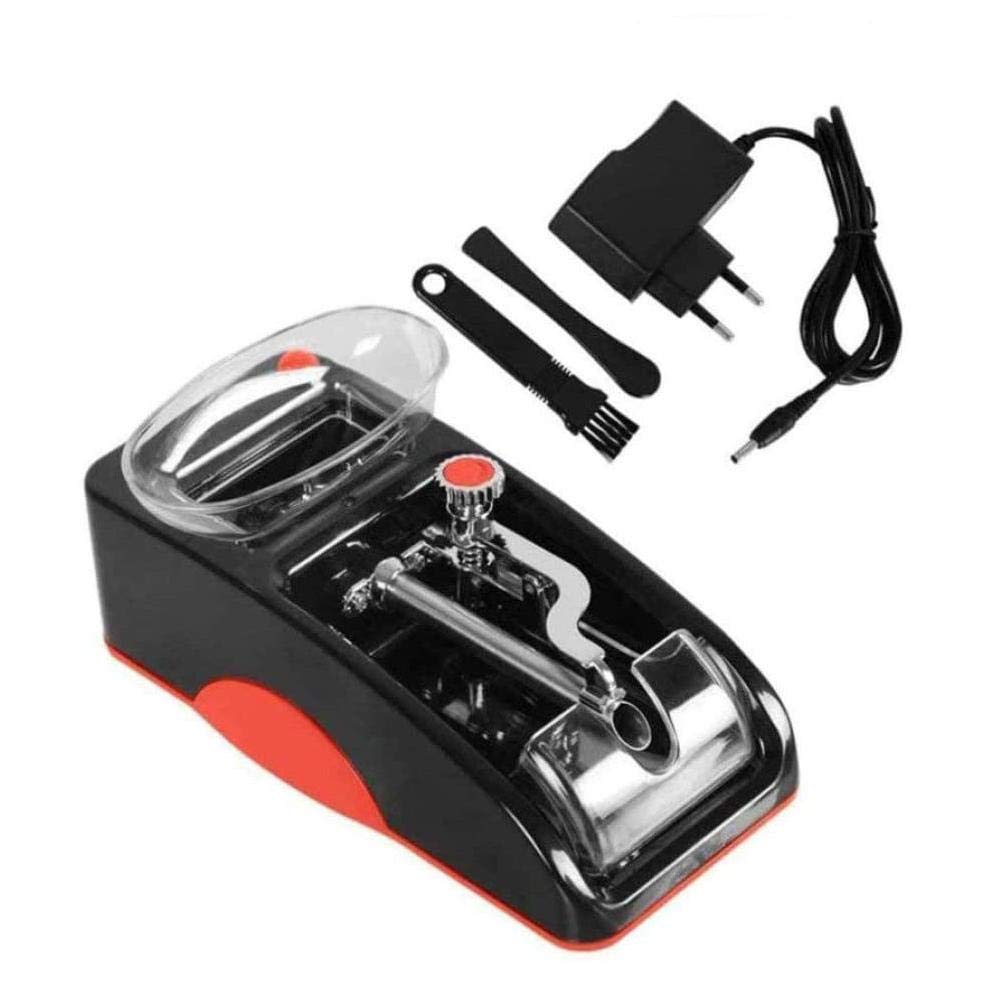 Electric Cigarette Rolling Machine, Portable Household Mini Automatic Injector Tobacco Roller Maker 