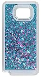 Note 5 Case,Quicksand Star Liquid Case, Samsung Galaxy Note5 Twinkle little stars Quicksand Stars Liquid Shiny Bling Glitter Sparkle Crystal Hard PC Case(Blue)