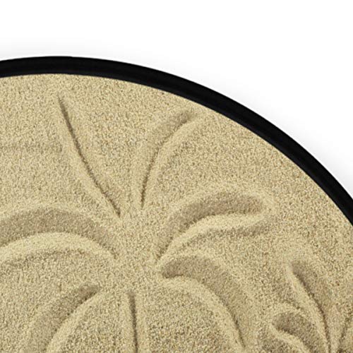 ALAZA Ocean Sand Beach Starfish Seashell Palm Tree Summer Tropical