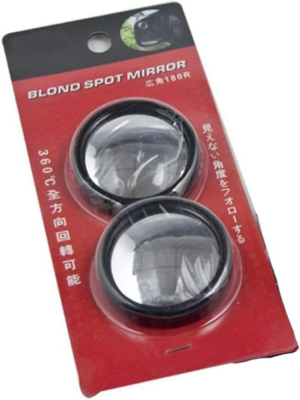 Noradtjcca Car Rearview Mirror Small Round Mirror Adjustable Angle Blind Spot Mirror Assisted Mirror Rear View Mirror