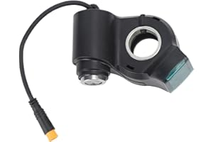 Solinder Digital Voltage Display Electric Scooter Switch Lock, ABS Material, Secure Locking Mechanism with Keys, Long Lasting
