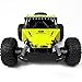KingPow 2WD Rc Car 2.4GHz Radio Remote Control Truck 1:16 Electric Rock Crawler Control Cars Off Road High Speed 25KM/h-Yellow