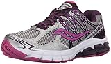 Saucony Women's Lancer 2 Running Shoe,Silver/Grape/Fuchsia,9 M US