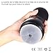Male Masturbator Masturbation Cup Anal & Exciting Particle 3D Realistic Silocone Sex Toy for Male Masturbation Black Louviva