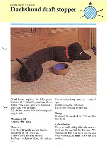 dachshund draft stopper