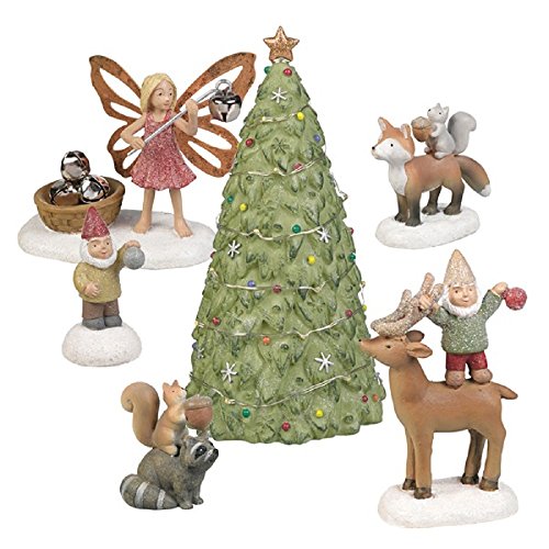 Grasslands Road Light Up Christmas Tree with Figurines Set of 6 - Thumbnail 7