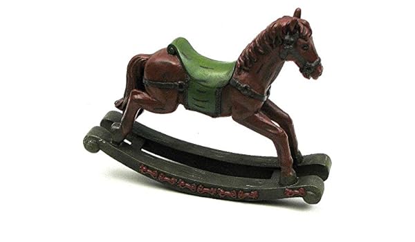 resin rocking horse