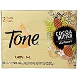 Tone Bath Bars, Cocoa Butter 4.25 Oz Bars, 2 EA