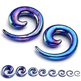 PiercingJ 16pcs 2-12MM (12G - 1/2