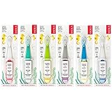RADIUS Totz Plus Toothbrush with Silky Soft Bristles For 3 Years and Above, Assorted Colors, 6 Count