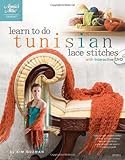 Learn to Do Tunisian Lace Stitches (Book & DVD) (Annie's Attic: Crochet #879552) by Kim Guzman
