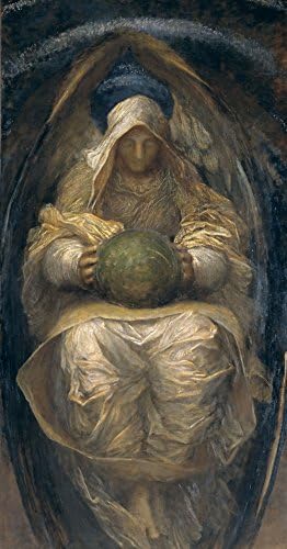 Get Custom Art George Frederick Watts - The All Pervading, Poster Art Wall Decor - Size 18x24 Inches