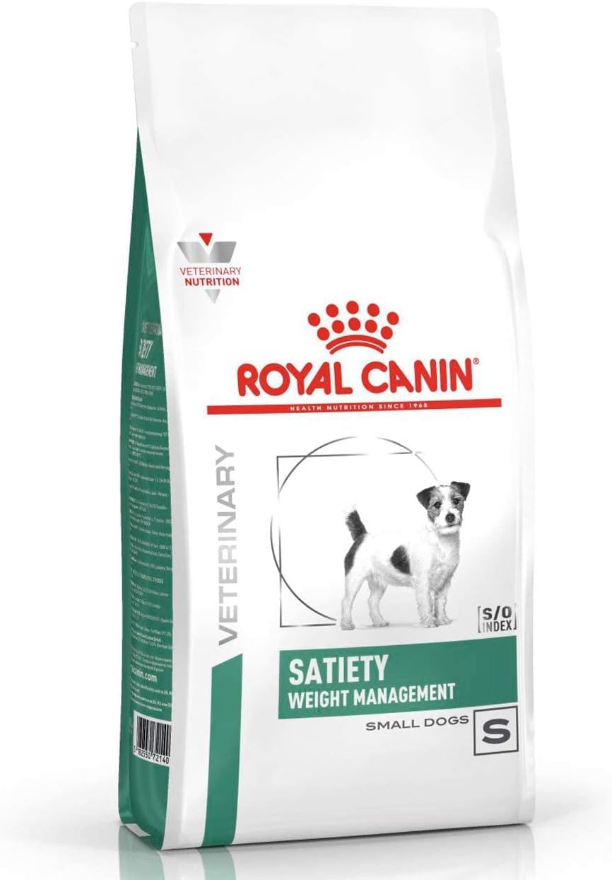 Royal Canin Veterinary Satiety Weight Management for Small Dogs | 3 kg | Complete Dietary Food for Adult Dogs | for Effective Weight Control | Special Formula for Small Dogs