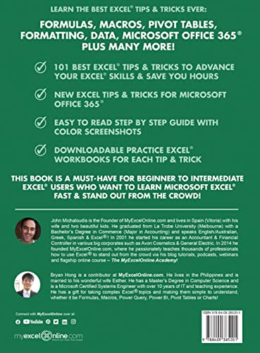 101 Best Excel Tips & Tricks: 3 (101 Excel) 1