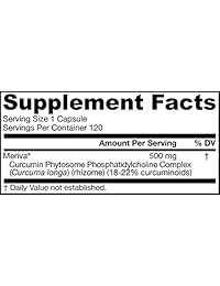 Jarrow Fórmulas Curcumin Phytosome, CURPH120, 1