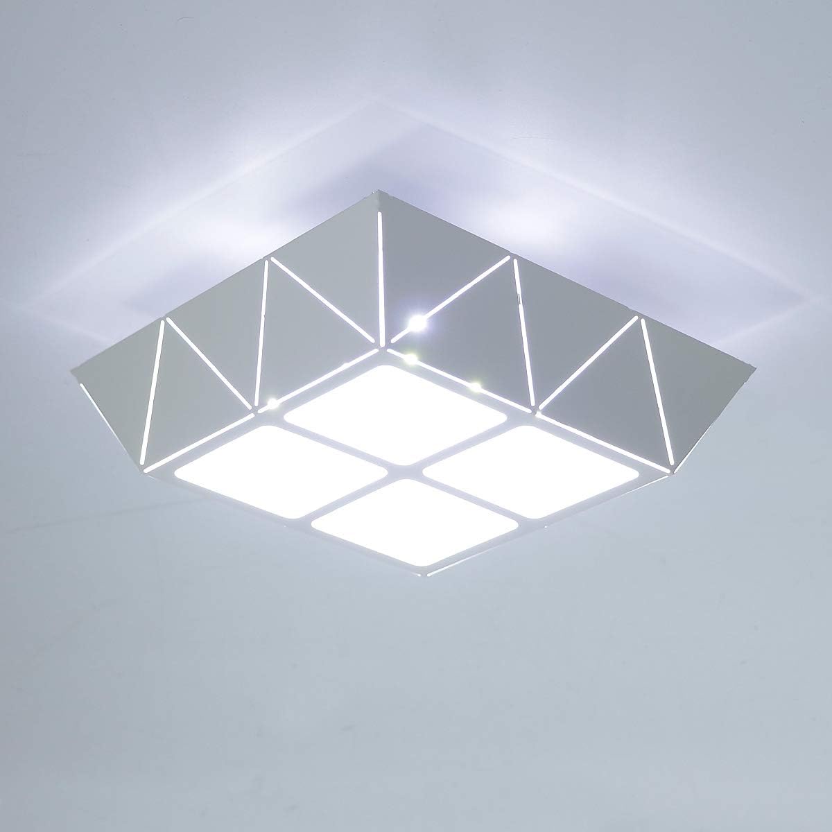 HAWEE Stylish 12W Modern Ceiling Lamp LED Ceiling Light Fitting Square