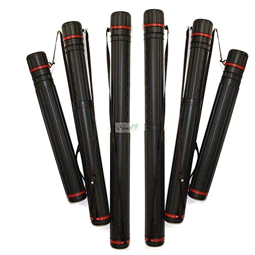 LARGE Telescoping Adjustable ART Tube. GREAT Storage Holder Case for