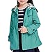 BINPAW Girl's Hooded Trench Coat