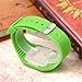 Magic Hidden Touch Screen Red LED Digital Watch Men Women Sport Cuff Wrist Watch Green