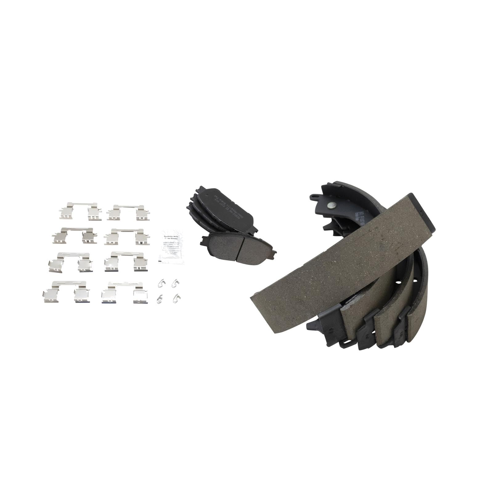 TRQ Front Brake Pads Semi Metallic Compatible with 2005-2015 Toyota Tacoma Image