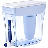 ZeroWater 20-Cup Ready-Pour 5-Stage Water Filter Dispenser with 0 TDS Water Filter – IAPMO Certified to Reduce Lead, Chromium