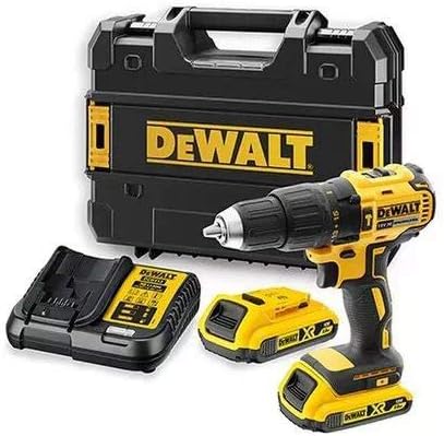 DEWALT DCD778D2T-QW DCD778D2T-QW-Taladro Percutor sin escobillas XR 18V Li-Ion 2Ah