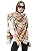 Dimore Trendy Plaid Blanket Scarf Women Big Oversized Long Scarves Warm Winter Tartan Checked Shawl Wrap Scarf Gift…