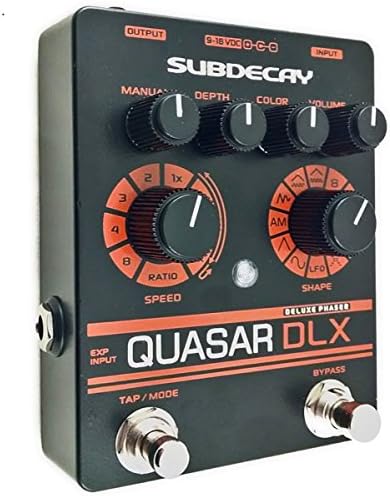 SubDedcay Quasar DLX Deluxe Phaser Effect Pedal