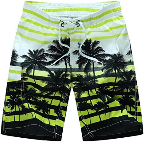 Balakie Men Trunks Coconut Shorts Swim Quick Dry Beach Exercise Watershort