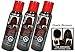 DARK BROWN Jerome Russell Spray on Hair Color Thickener (Easily covers up light to medium bald spots, hides gray, and makes hair look fuller) - Size 3.5 Oz (Pack of 3)