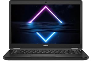 Dell Latitude 5490 14" Laptop Computer, Intel Quad Core i5-8350U, 16GB DDR4 RAM, 256GB SSD, HDMI, Type-C, Windows 11 Pro (Ren