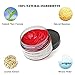 Washable Temporary Hair Color Creme, Hairstyle Color Pomade, Instant Hair Wax Dye Styling Cream Mud, Hair Pomades for Party, Cosplay, Nightclub, Masquerade, Halloween (Red)