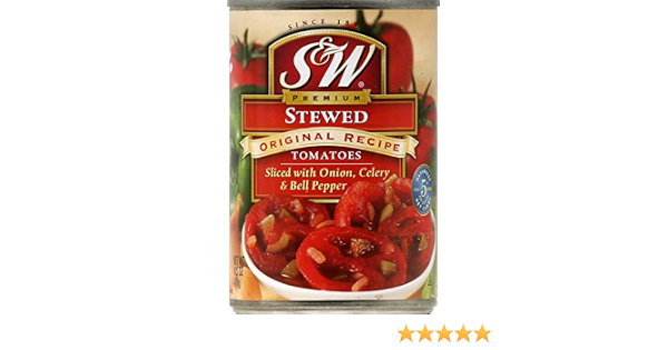 S&w tomatoes stewed Original recipe 14.5oz (011194367237)
