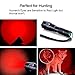 Hunting Torch Red White Light Tactical Flashlights - 620-630nm Red Light is Invisible to Animals Eyes- Perfect for Hunting, Fishing, Walking