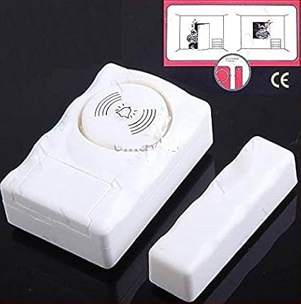 NAVKAR Wireless Magnetic Burglar Alarm Security System for Home/Office