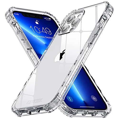 KEVKEEK Compatible with iPhone 12 Pro Max Case,Clear Case Cover