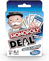 Hasbro Gaming Monopoly Deal Juego de Cartas Game, Unitalla, Multicolor