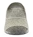 Galiva Men's Cotton Lightweight No Show Liner Socks - 3 Pairs, Medium, Grey