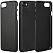 Benks iPhone 8 7 Leather Case Cover, Ultra Thin Slim Fit Protective Skin with Invisible Metal Plate Build-in, Work with Magnetic Car Mount [Not Include] (Black for iPhone 8 7, 4.7-Inch)