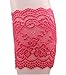 GEOOT Womens 5 Pairs Stretch Lace Boot Leg Cuffs Soft Laced Boot Socks (5 color)