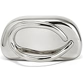 FUKEFUKEUS Acrylic Clutch Purse for Women,Unique Trendy Metal Handle Evening Bag for Wedding Party Formal Prom