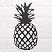 Pineapple Rustic Metal Wall Art Decor-Tropical Wall Sculpture for Kitchen, Bedroom, Living Room