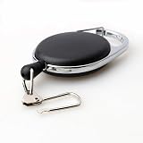 ZHIYE 5 Pcs Retractable Badge Reel Clips Key Belt Holder ID Card 60cm view 6