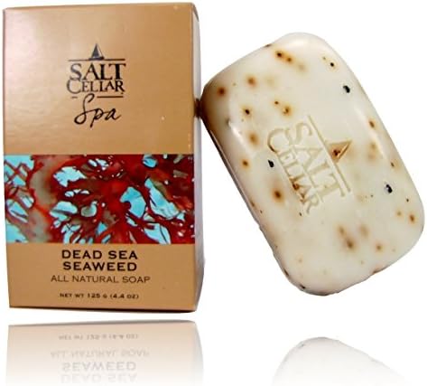 Salt Cellar All Natural Dead Sea Seaweed Soap 4.4 oz (125g)